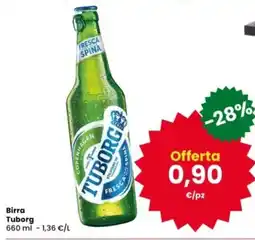Interspar Birra Tuborg offerta