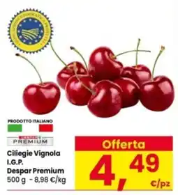 Interspar Ciliegie Vignola I.G.P. Despar Premium offerta