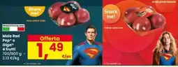 Interspar Mele Red Pop o Giga 4 frutti offerta