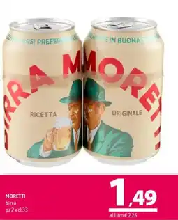 A&O MORETTI birra offerta