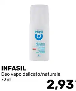 Iper Tosano INFASIL Deo vapo delicato/naturale offerta