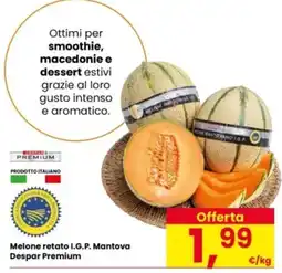 Interspar Melone retato I.G.P. Mantova Despar Premium offerta