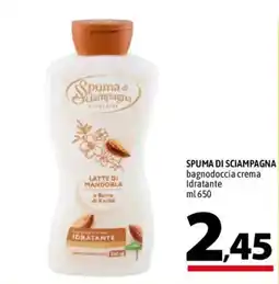 A&O SPUMA DI SCIAMPAGNA bagnodoccia crema Idratante offerta