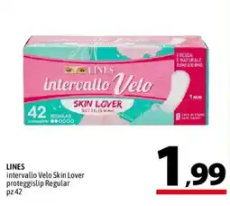 A&O LINES intervallo Velo Skin Lover proteggislip Regular offerta