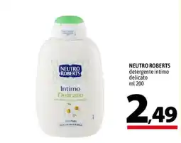 A&O NEUTRO ROBERTS detergente intimo delicato offerta