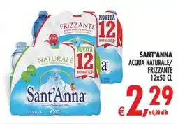 Deco Superstore Sant'anna acqua naturale/ frizzante offerta