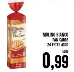Al Discount Mulino bianco pan carre 24 fette offerta