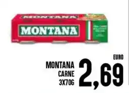 Al Discount Montana carne offerta