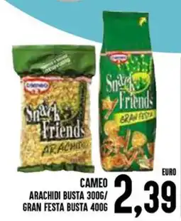 Al Discount Cameo arachidi busta/ gran festa busta offerta