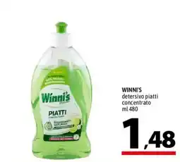 A&O WINNI'S detersivo piatti concentrato offerta