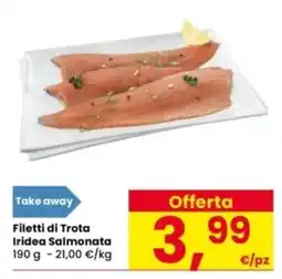 Interspar Filetti di Trota Iridea Salmonata offerta