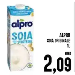 Al Discount Alpro soia originale offerta