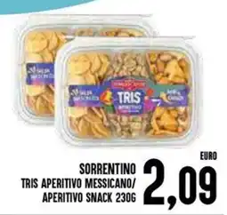 Al Discount Sorrentino tris aperitivo messicano/ aperitivo snack offerta