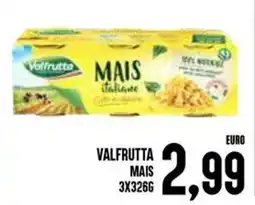 Al Discount Valfrutta mais offerta
