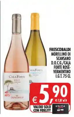 Deco Superstore Frescobaldi morellino di scansano d.o.c.g./cala forte rose vermentino i.g.t. offerta