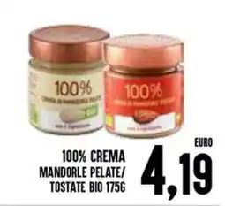 Al Discount 100% crema mandorle pelate/ tostate bio offerta