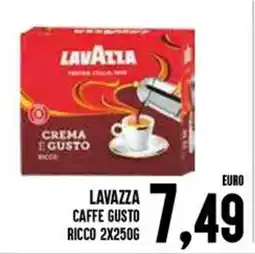 Al Discount Lavazza caffe gusto ricco offerta