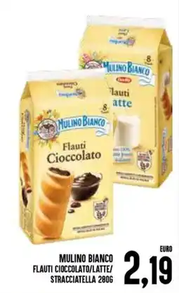 Al Discount Mulino bianco flauti cioccolato/latte/ stracciatella offerta