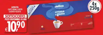 Lavazza caffè crema e gusto classico