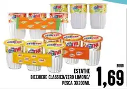 Al Discount Estathe bicchiere classico/zero limone/ pesca offerta