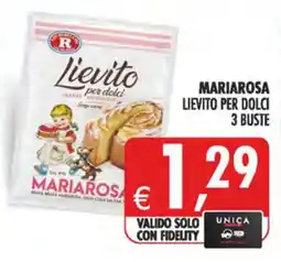 Deco Superstore Mariarosa lievito per dolci 3 buste offerta