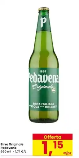 Interspar Birra Originale Pedavena offerta