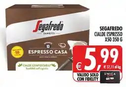Deco Superstore Segafredo cialde espresso offerta