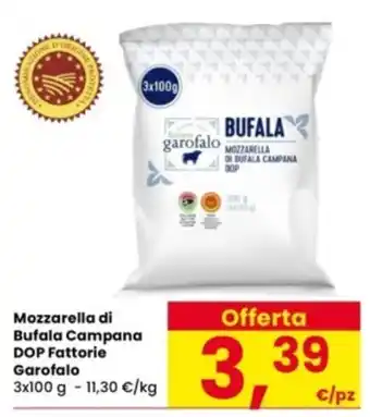Interspar Mozzarella di Bufala Campana DOP Fattorie Garofalo offerta