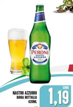 Al Discount Nastro azzurro birra bottiglia offerta