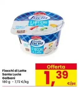Interspar Fiocchi di Latte Santa Lucia Galbani offerta