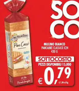 Deco Superstore Mulino bianco pancarre classico offerta