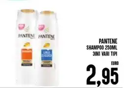 Al Discount Pantene shampoo 3in1 offerta