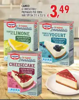 Deco Superstore Cameo le irresistibili preparato per torta offerta