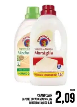 Al Discount Chanteclair sapone bucato marsiglia/ muschio liquido offerta