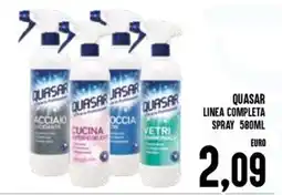 Al Discount Quasar linea completa spray offerta