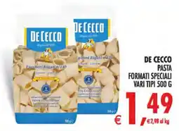Deco Superstore De cecco pasta formati speciali offerta