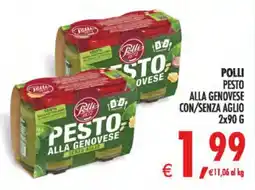 Deco Superstore Polli pesto alla genovese con/senza aglio offerta