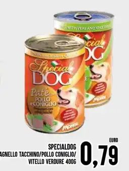 Al Discount Specialdog pate agnello tacchino/pollo coniglio/ vitello verdure offerta