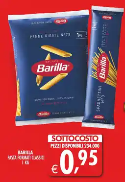 Deco Superstore Barilla pasta formati classici offerta