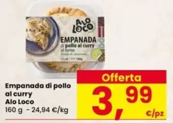 Interspar Empanada di pollo al curry Alo Loco offerta