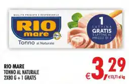Deco Superstore Rio mare tonno al naturale offerta