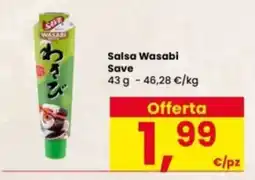 Interspar Salsa Wasabi Save offerta