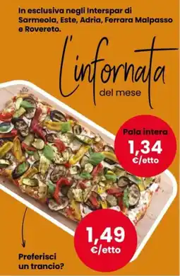 Interspar Pala intera offerta