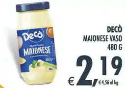 Deco Superstore Decò maionese vaso offerta