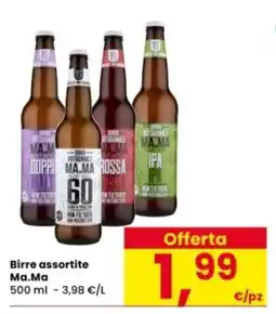 Interspar Birre assortite Ма.Ма offerta