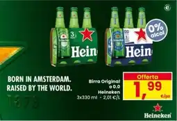 Interspar Birra Original o 0.0 Heineken offerta