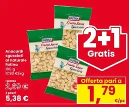 Interspar Anacardi sgusciati al naturale Fatina offerta
