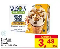 Interspar Gran Cono Croccantino Valsoia offerta