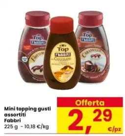 Interspar Mini topping Fabbri offerta