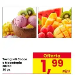 Interspar Tovaglioli Cocco o Macedonia offerta